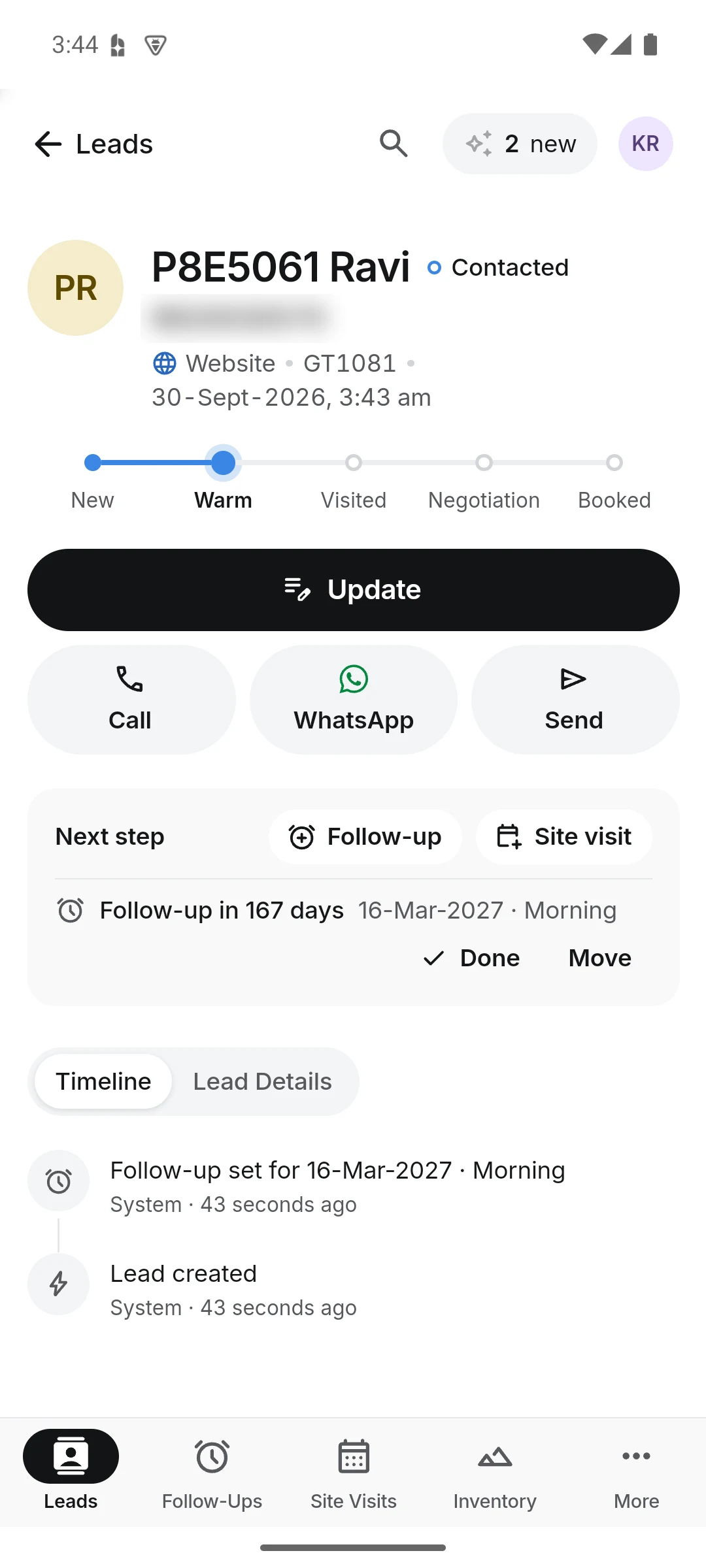 GT Landmark sales app for Android